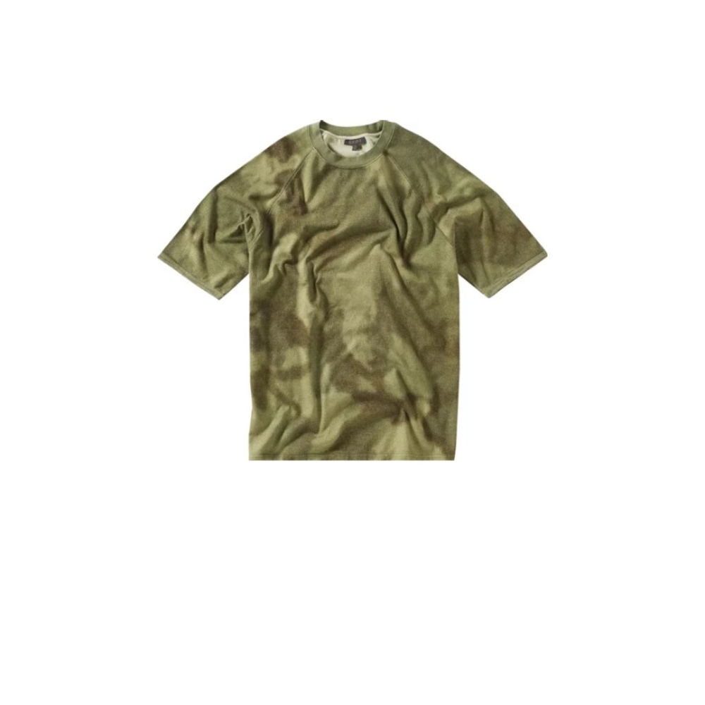Yeezy Season 3 Women's Green Camo Heavy Knit Tee